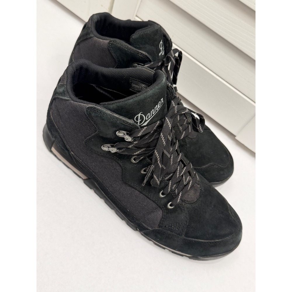 Danner Skyridge Hiking Boots Mens 13‎ Black Suede Waterproof Lightweight